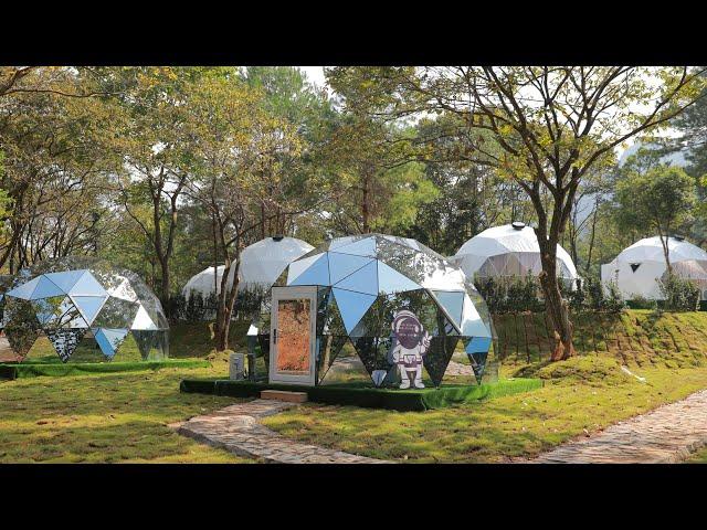 New Large glamping site located in China from RAXTENT