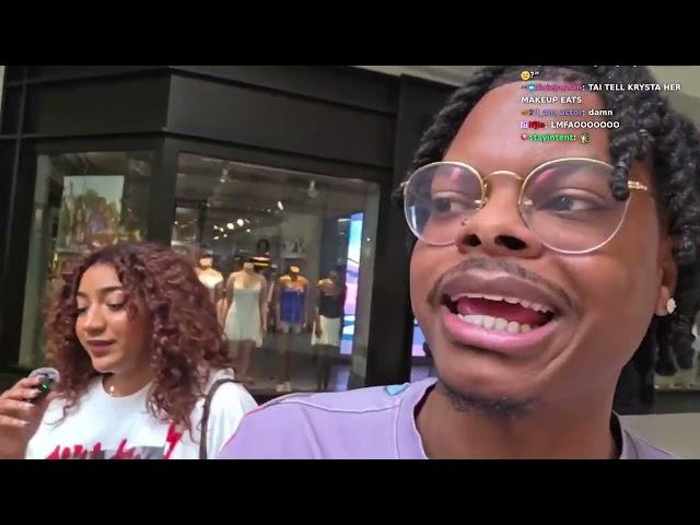 ImDontai Goes Shopping For Streamer University - 1st IRL Stream Highlights