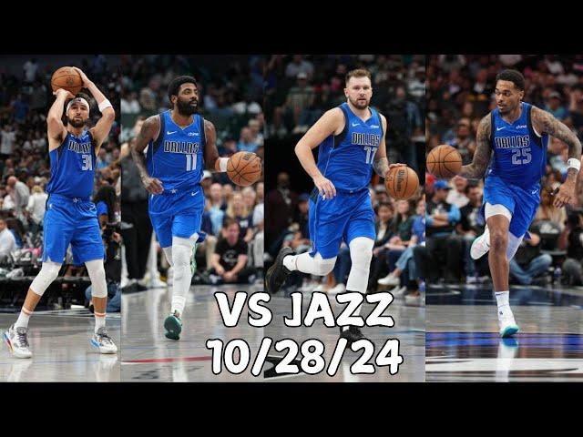 Dallas Mavericks Team Highlights vs the Jazz (10.28.2024)