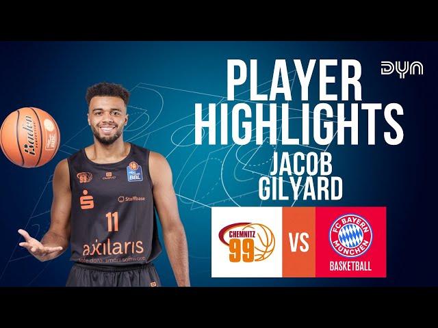 18 Punkte! Jacob Gilyard vs. FC Bayern München Basketball  | easyCredit BBL | Dyn Basketball