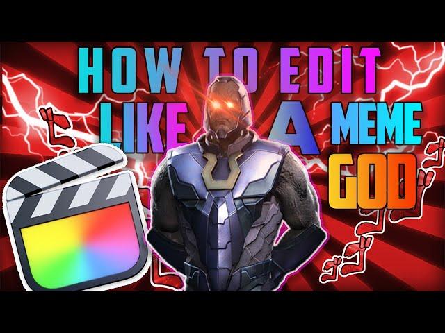 HOW TO EDIT FUNNY GAMING VIDEOS IN FINAL CUT PRO (2021 EDITION)