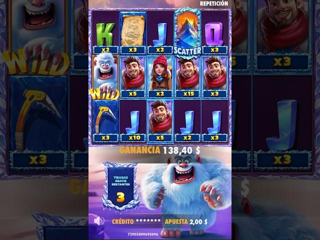 BIG WIN on Yeti Quest by Pragmatic on Betmaster Casino.
