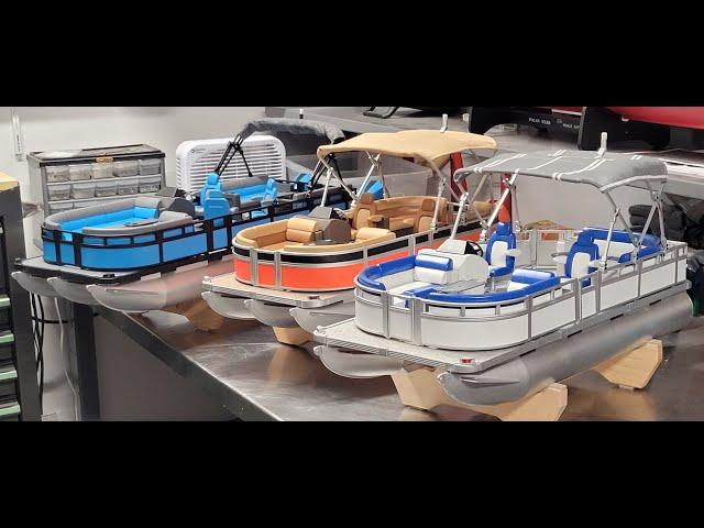 Spyker Workshop - 1/10th Pontoon Boat KITs - NOW FOR SALE!