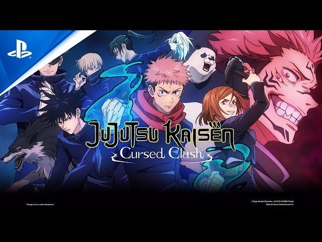 Jujutsu Kaisen Cursed Clash - Announcement Trailer | PS5 & PS4 Games