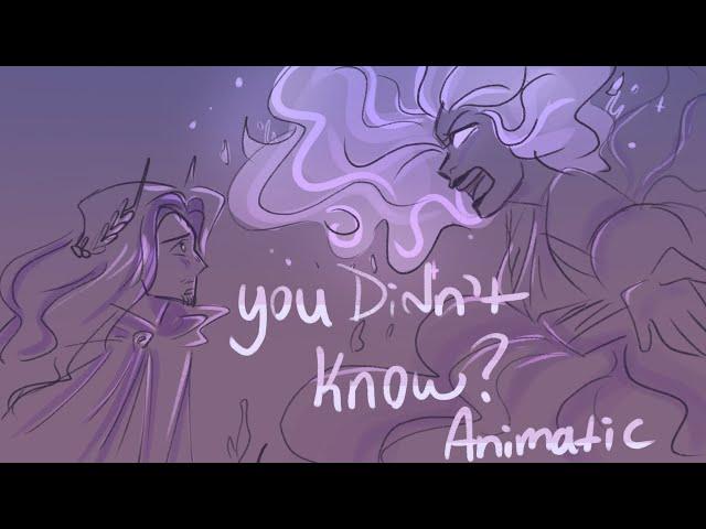 You Didn't Know | Greek Mythology | OC Animatic