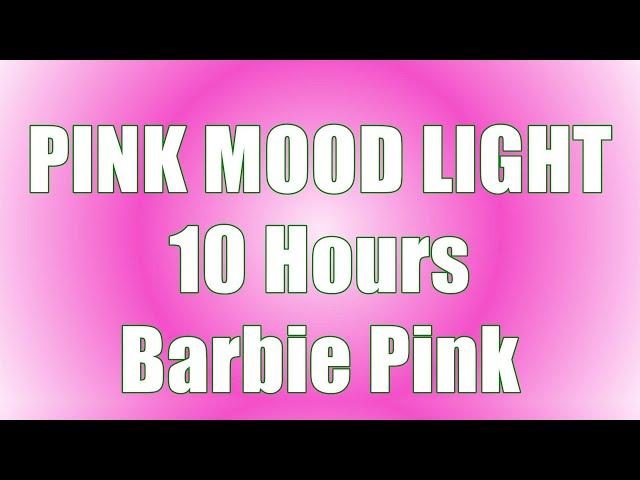 Pink Ombre Aura Screen | 10 Hours | No Sound | Barbie Pink Background Screen for Vibes
