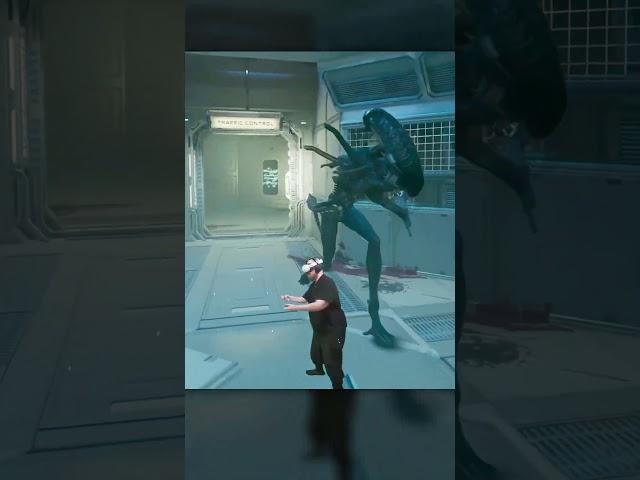 Don't scare a man while he's working  Alien: Rogue Incursion