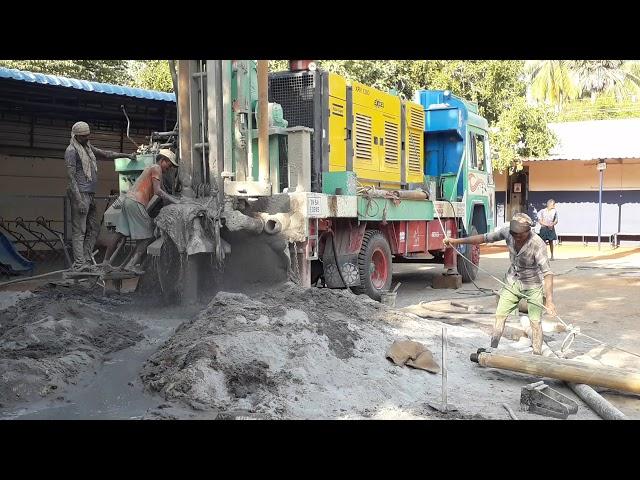 6 1/2 inch BOREWELL DRILLING FOR COMMERCIAL BUILDING || VAIRAVA BOREWELL MADURAI