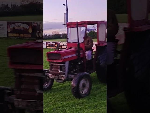 I saw an amazing Irish tractor