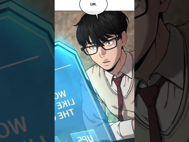 Protagonist got a system and became op by Leveling up.  #System #manhwa