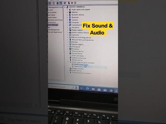 FIX100% Sound Audio Problem ON Your PC/Laptop#macnitesh#audio#2023new