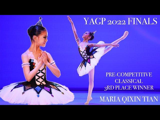 BALLET - YAGP 2022 Final Bronze Medalist - Maria Qixin Tian - Age 11 - Harlequinade