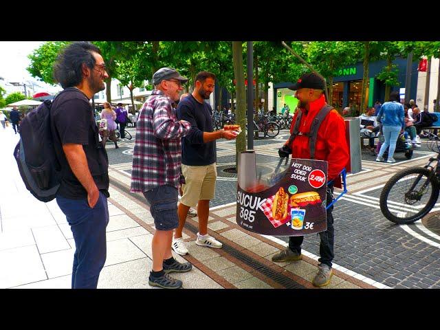 The Hot Dog Grill Master | Street Food Frankfurt Germany