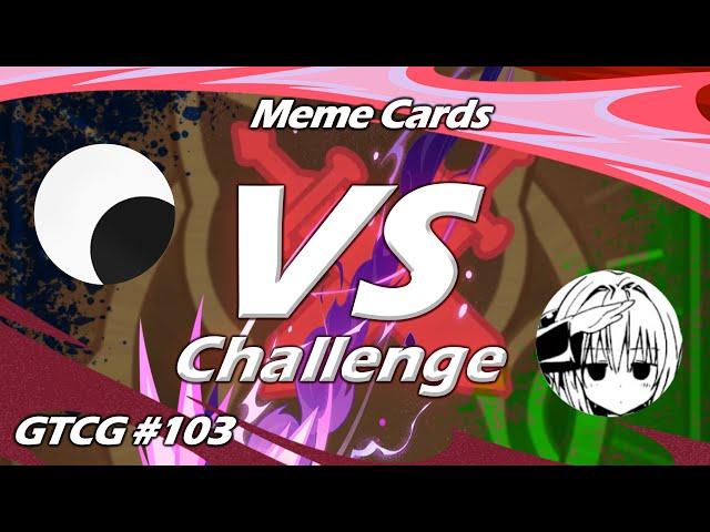 DUEL Meme Card Challenge (ft @ofcitszen ) - Genshin TCG [103]