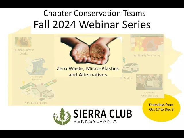 Fall 2024 Webinar Zero Waste and Microplastics