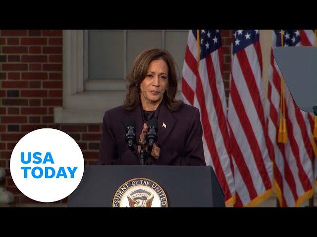 Kamala Harris full concession speech after presidential defeat