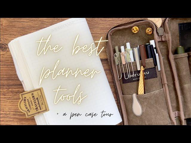 Top Tier Planner and Journal Tools | pen case tour and other bits and bobs