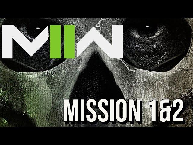 Modern Warfare 2 Campaign | Realism Difficulty | Missions 1&2