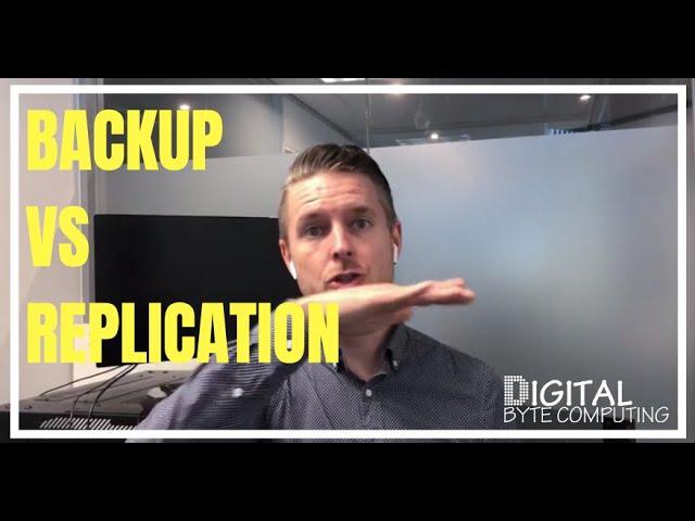 What is DATA REPLICATION?? REPLICATION vs BACKUP? Why use it