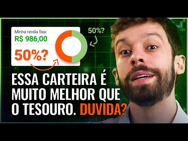 COMO MONTAR A CARTEIRA DE RENDA FIXA PERFEITA COM R$1.000 | NA PRÁTICA e de forma SIMPLES