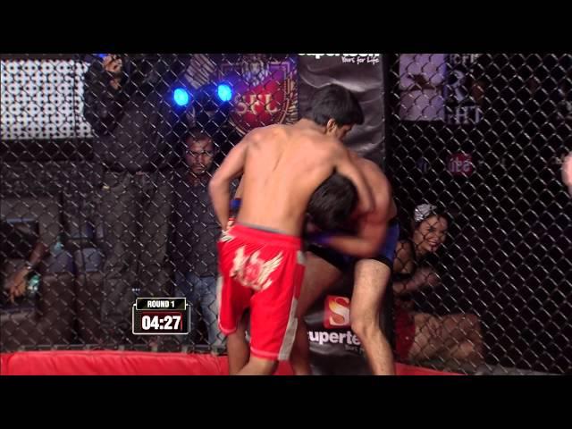 MMA in India: Super Fight League 12 : Varinder Singh Vs Sharath Babu