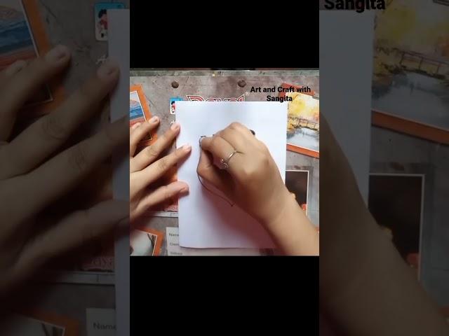 how to draw a turnip#easy drawing#art and Craft with Sangita#viralshorts