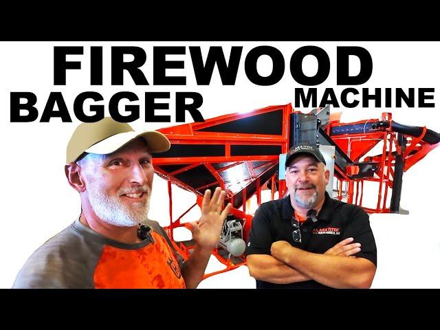 MULTITEK AUTOMATIC FIREWOOD BAGGER!