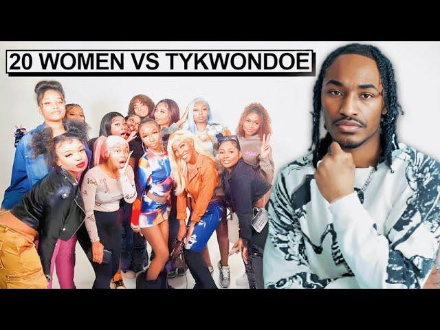 20 WOMEN VS 1 YOUTUBER : TYKWONDOE