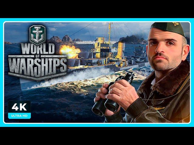 EL MEJOR CAPITÁN QUE EL MAR HA VISTO | WORLD OF WARSHIPS Gameplay Español