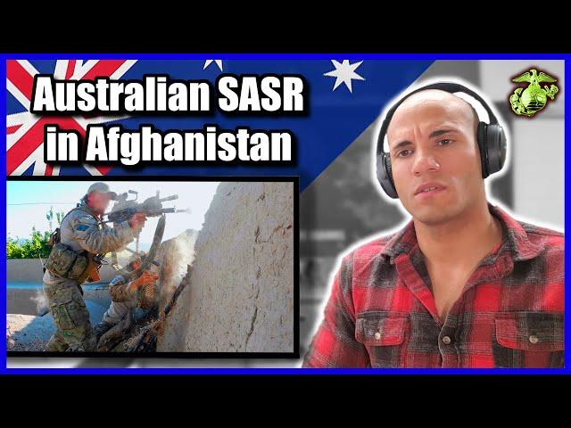 US Marine reacts to Australian SASR in Afghanistan