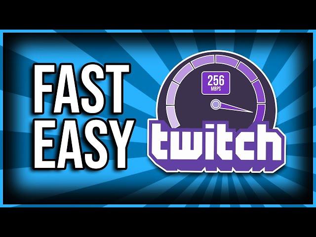 Twitch Bandwidth Test