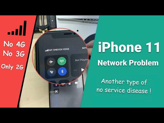 iPhone 11 No 4G Signal | No Service Repair【Tutorial】