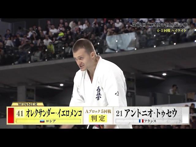 The 12th World Open Karate Tournament (2019). Kyokushinkai karate.