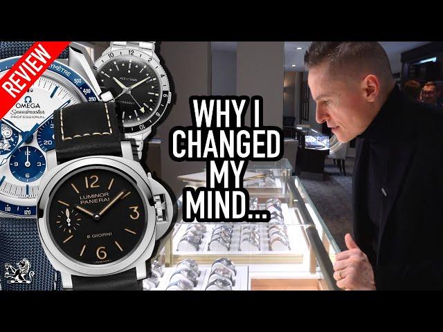 Why I Changed My Mind About Omega Speedmasters, Panerai, & Accutron Astronaut + My Moyer Watch Event