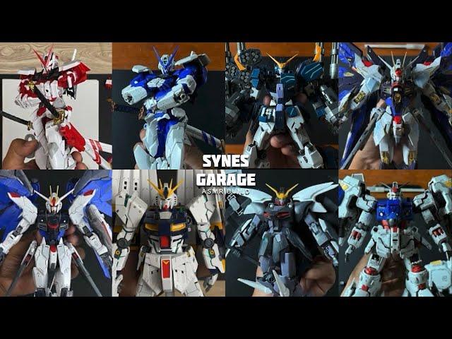 My collections 1/100 Master Grade Gundam not Bandai | ASMR BUILD | Satisfuyeng