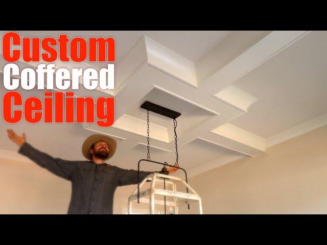 How to Build a Coffered Ceiling