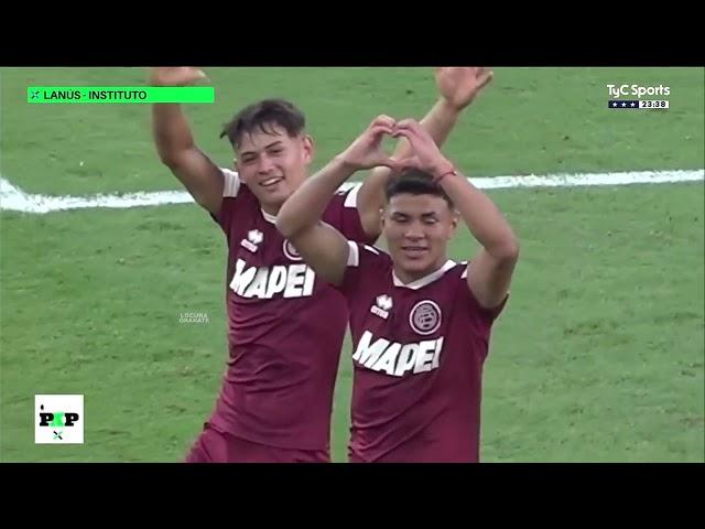 RESUMEN PASO A PASO |  LANÚS 2 INSTITUTO 0 | CAMPEONATO ARGENTINO 2024