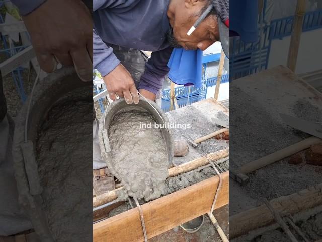 Block house casting method #construction #building #satisfying #casting