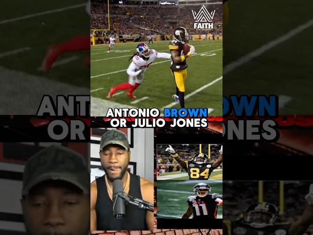 ‘Antonio Brown or Julio Jones? Who is the greater player?’ Asante Samuel   hot Debate! #nflshorts