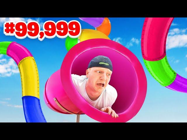 Going Down A Slide 100,000 TIMES!
