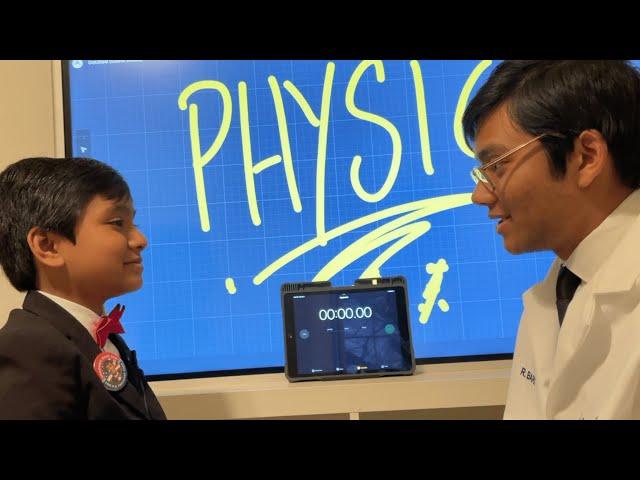 #1 : Physics Talk | Ref Challenges the God of Math | Who Won?