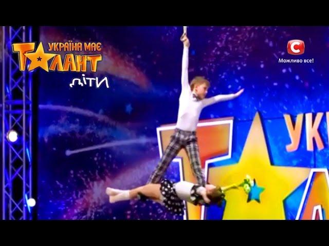 Wonderful dance in the air on Ukraine's Got Talent.