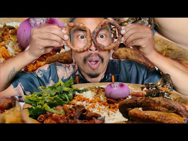 How to cook pig inner & sharing my secret recipe||Akzz vlog|| Naga mukbang