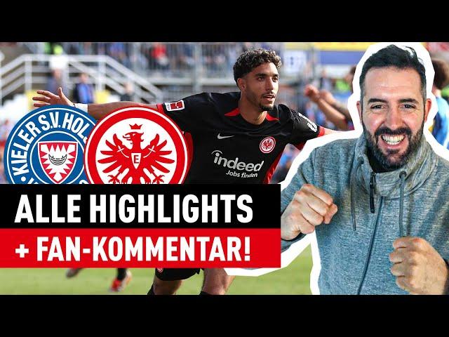 Holstein Kiel - Eintracht Frankfurt mit Fankommentar | Bundesliga Highlights