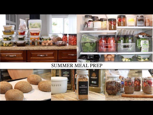 SUMMER MEAL PREP | WHOLE FOOD INGREDIENTS |