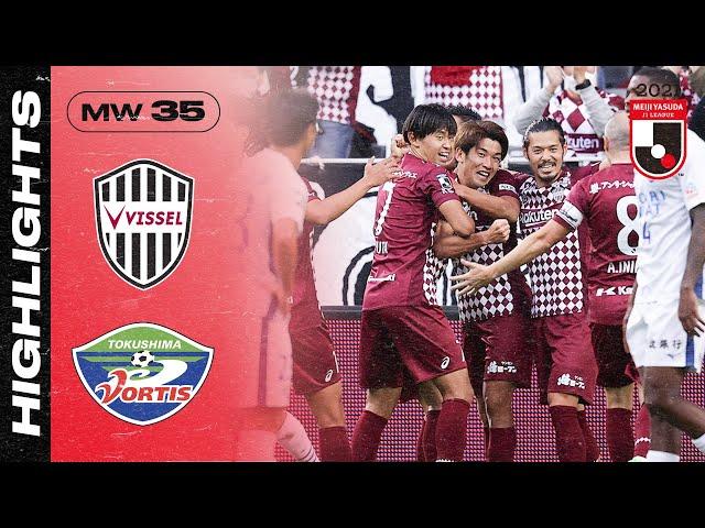 Yuya Osako STRIKES the WINNER! | Vissel Kobe 1-0 Tokushima Vortis | Matchweek 35 | 2021 J1 LEAGUE