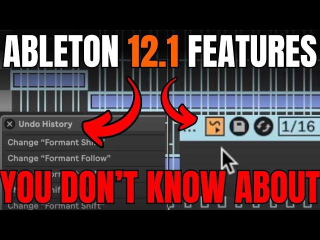 Ableton 12.1 Update: 10 INSANE New Hidden Features