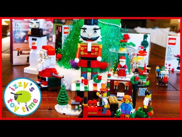 LEGO MEGA CHRISTMAS! Celebrating and Learning with LEGO and Izzy's Toy Time