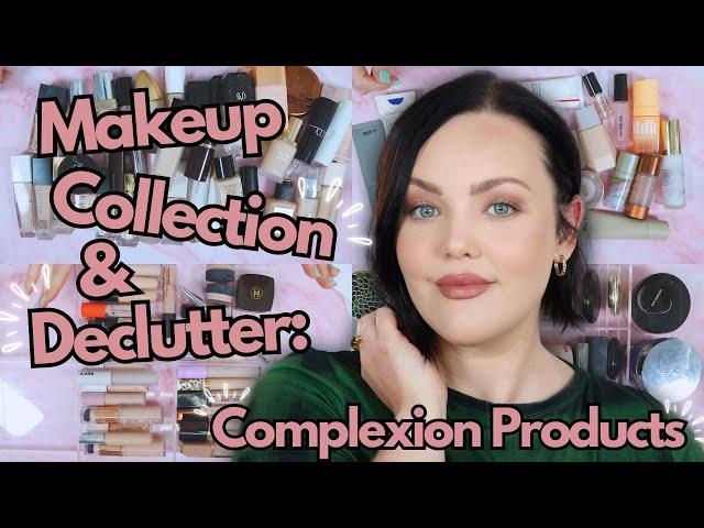 Makeup Collection & Declutter 2024! Primers, Foundations, Concealers & Powders