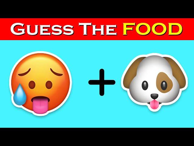 Guess The Food By Emoji  | Food Emoji Quiz 